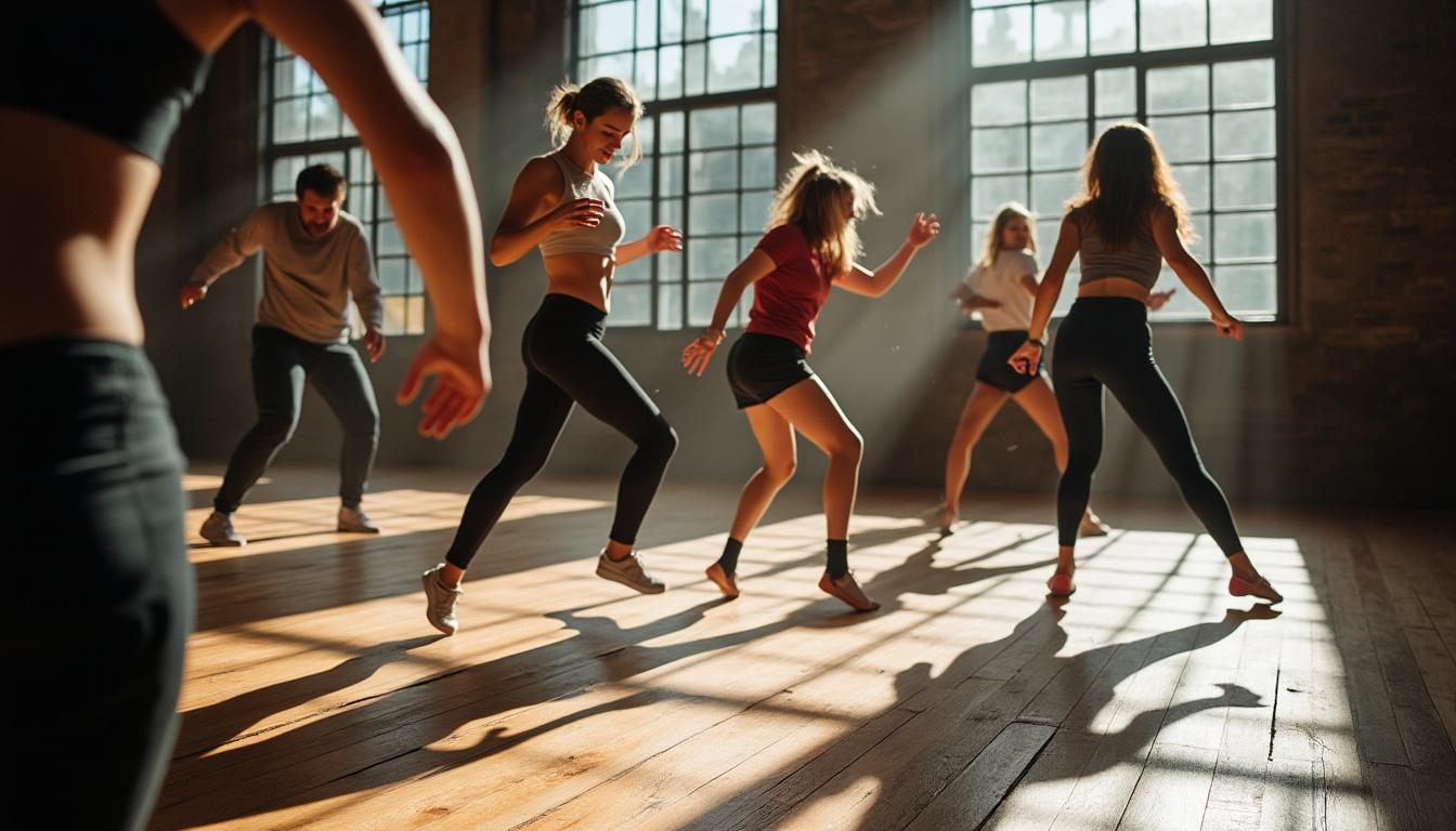 découvrez les 5 rythmes, une pratique de mouvement fluide et méditatif pour libérer votre corps et esprit, favorisant bien-être et créativité.