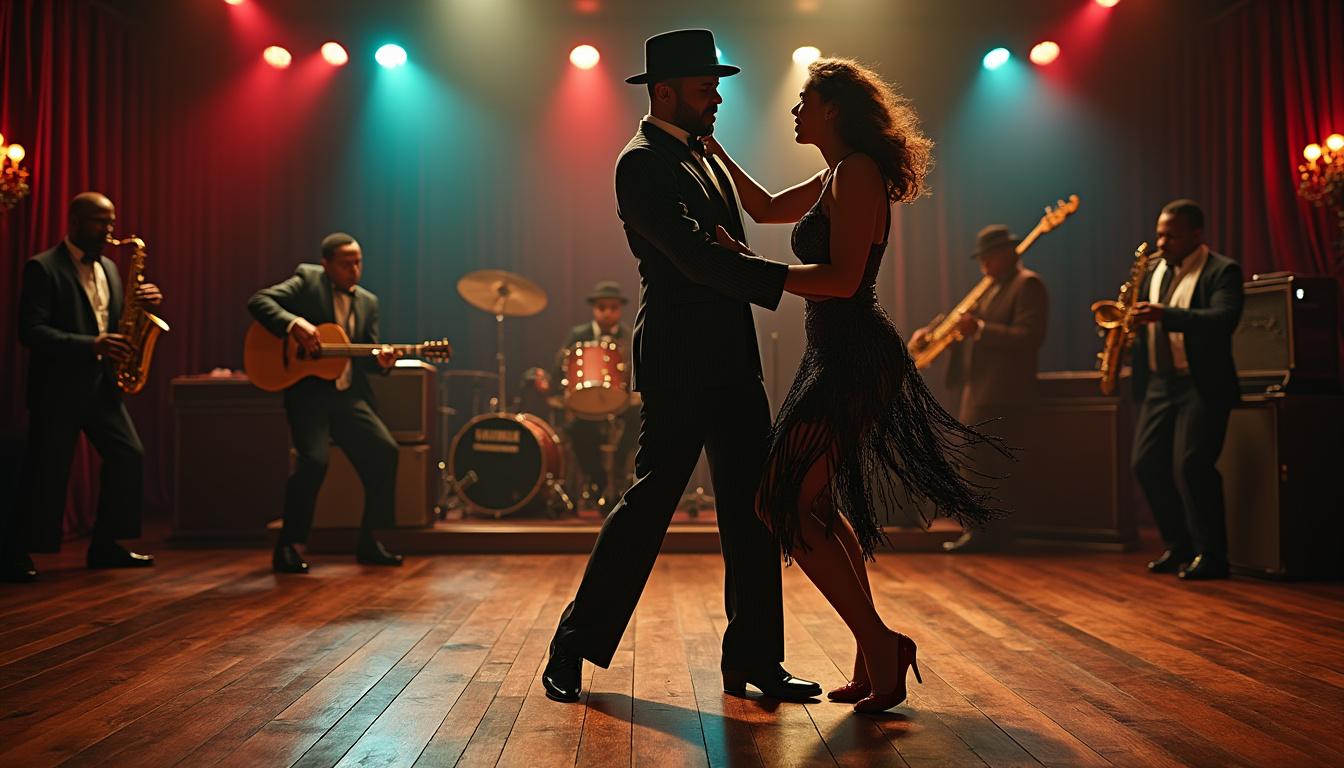 découvrez le lindy hop, une danse swing dynamique et joyeuse originaire des années 1920, qui allie énergie, improvisation et convivialité sur des rythmes entraînants.