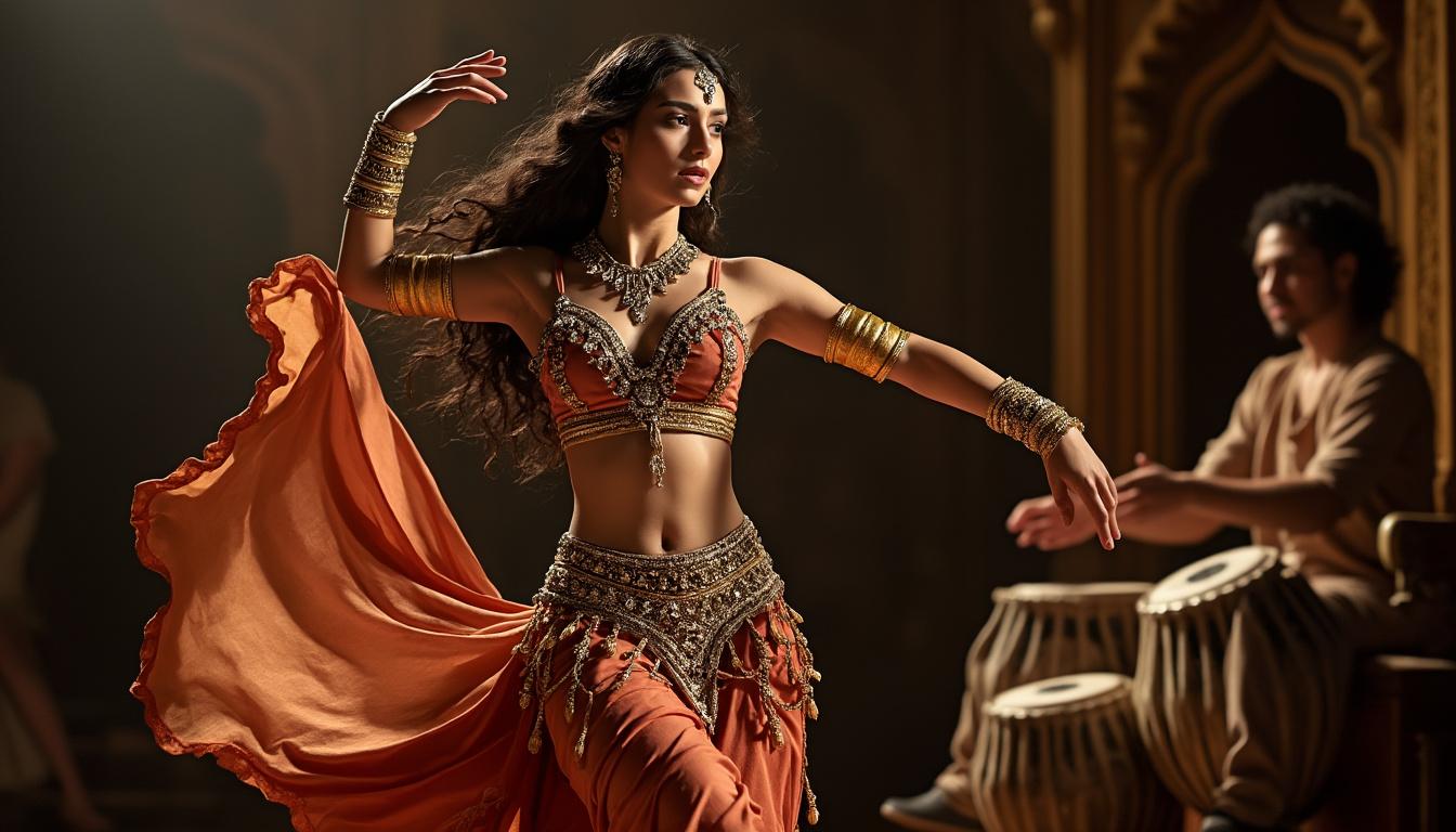découvrez l'art du raqs sharqi, une danse orientale aux mouvements gracieux et envoûtants, symbole de la culture et de la tradition du moyen-orient.