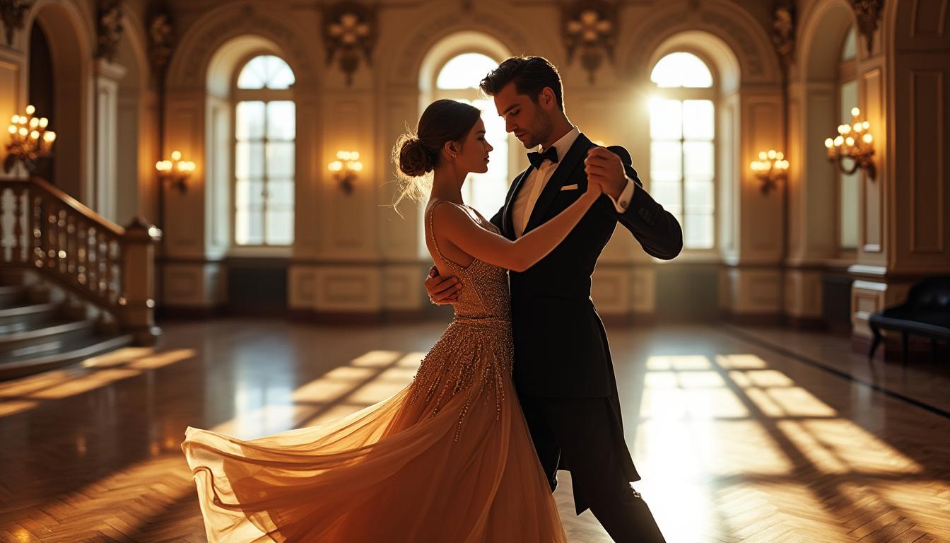 découvrez l'élégance intemporelle de la valse, danse lente et viennoise, symbole de romantisme et de grâce.